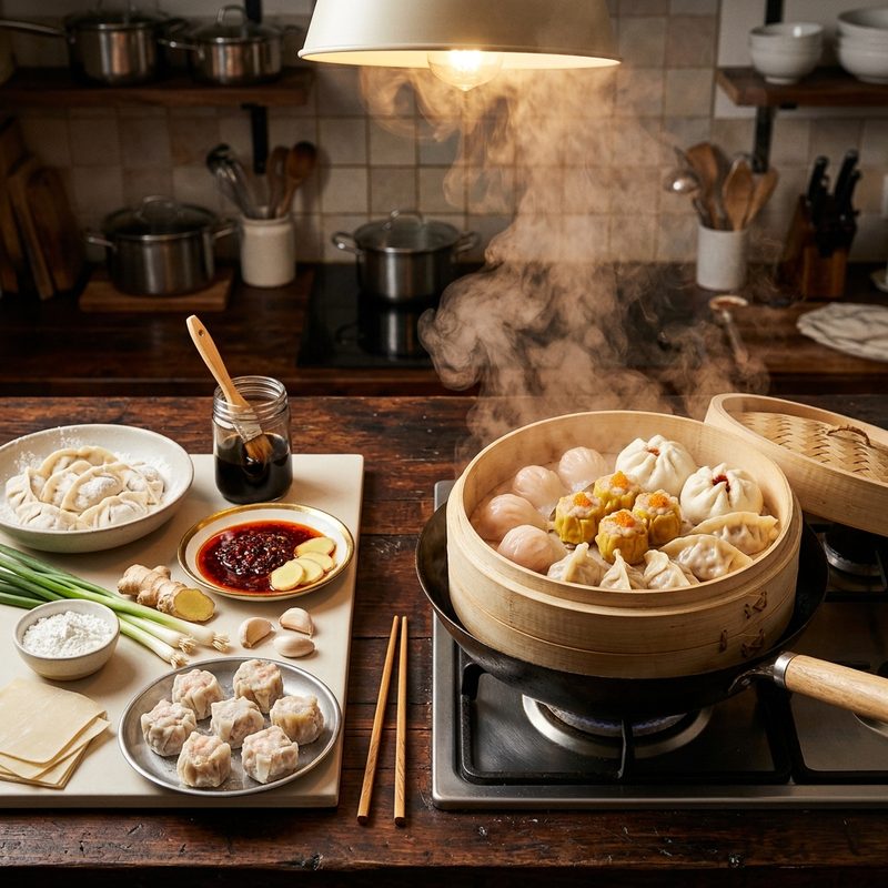 Freezing and Reheating Dim Sum