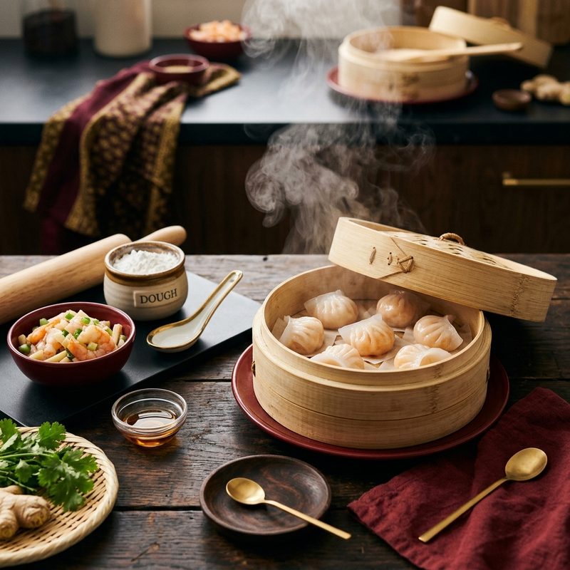 Setting Up a Bamboo Steamer