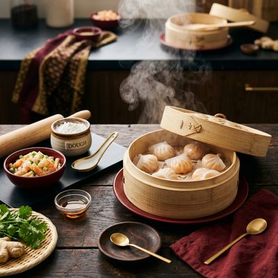 Setting Up a Bamboo Steamer