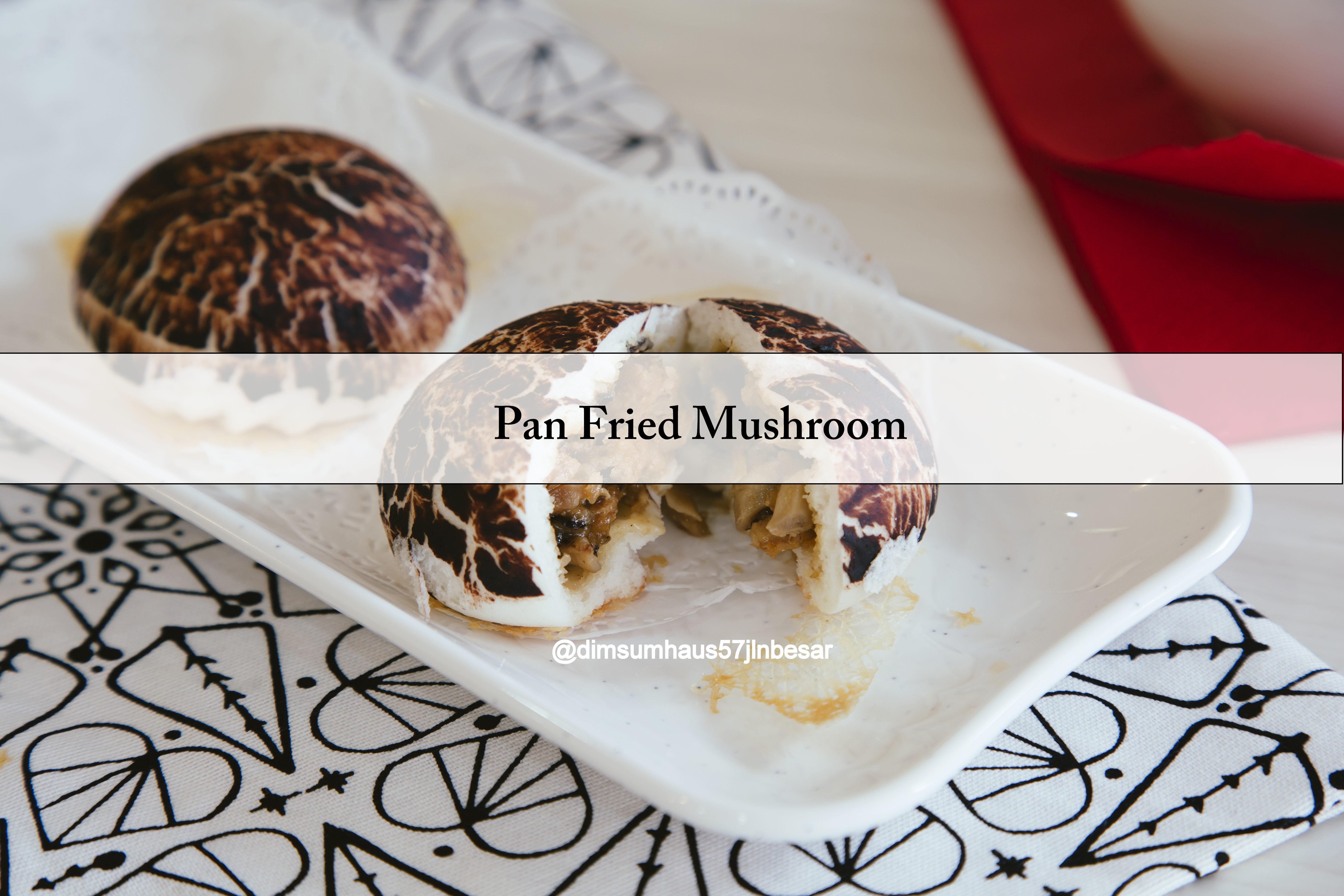 F004 Pan Fried Mushroom Bun Slide